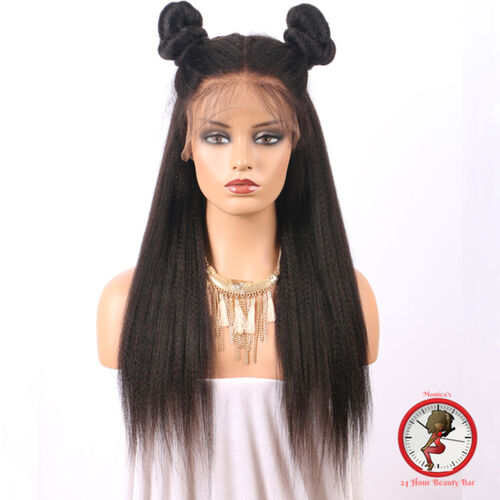 lace frontal wig kinky straight Thumbnail